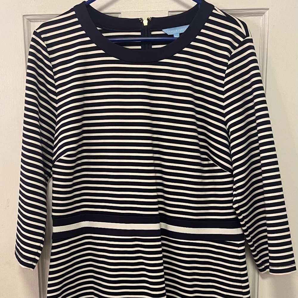 Draper James striped dress size: XL
